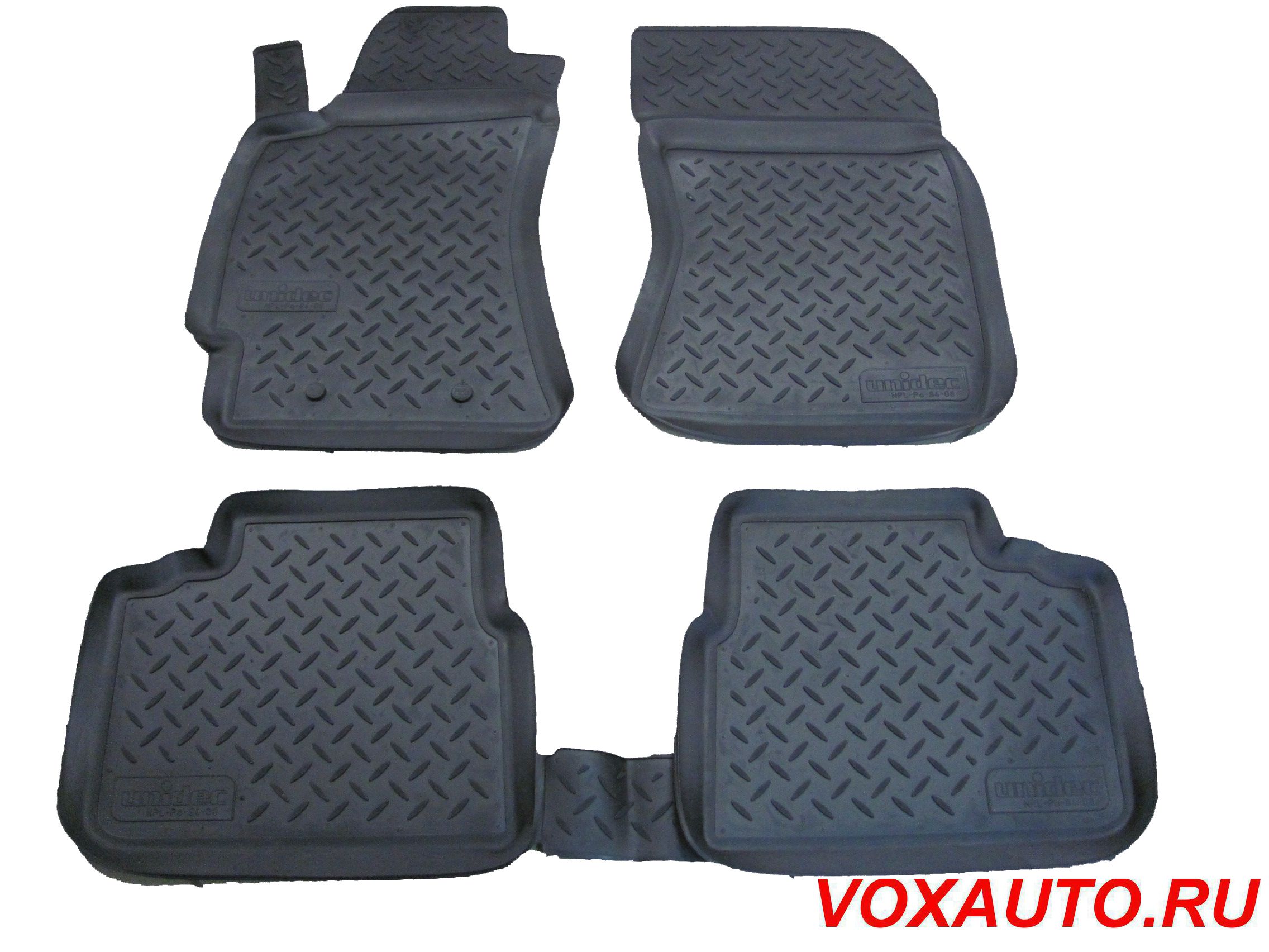 Коврики салона Novline SUBARU Forester 2018г-